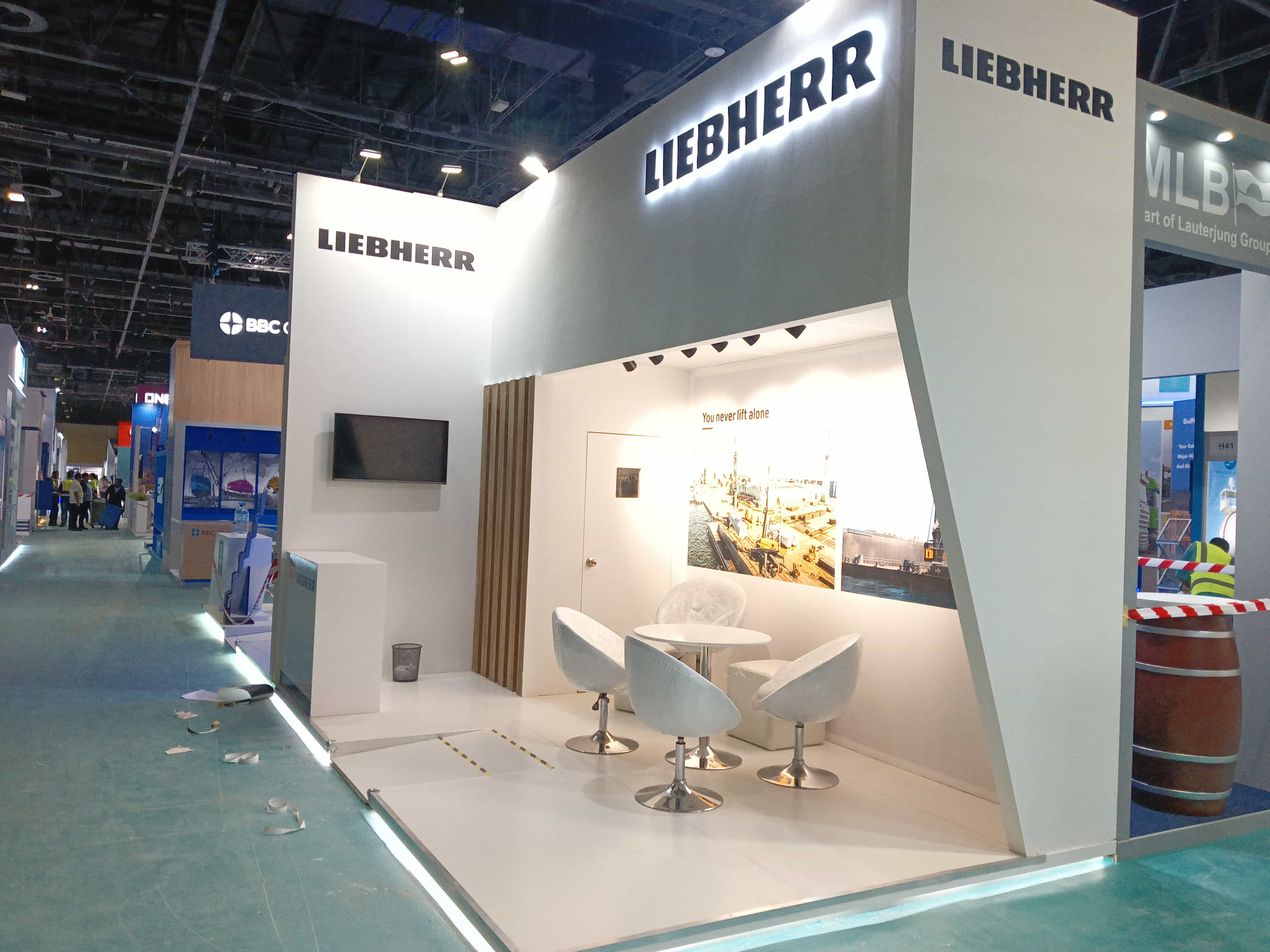 Stall Design for Dubai Exhibition by Magnet Plus Events