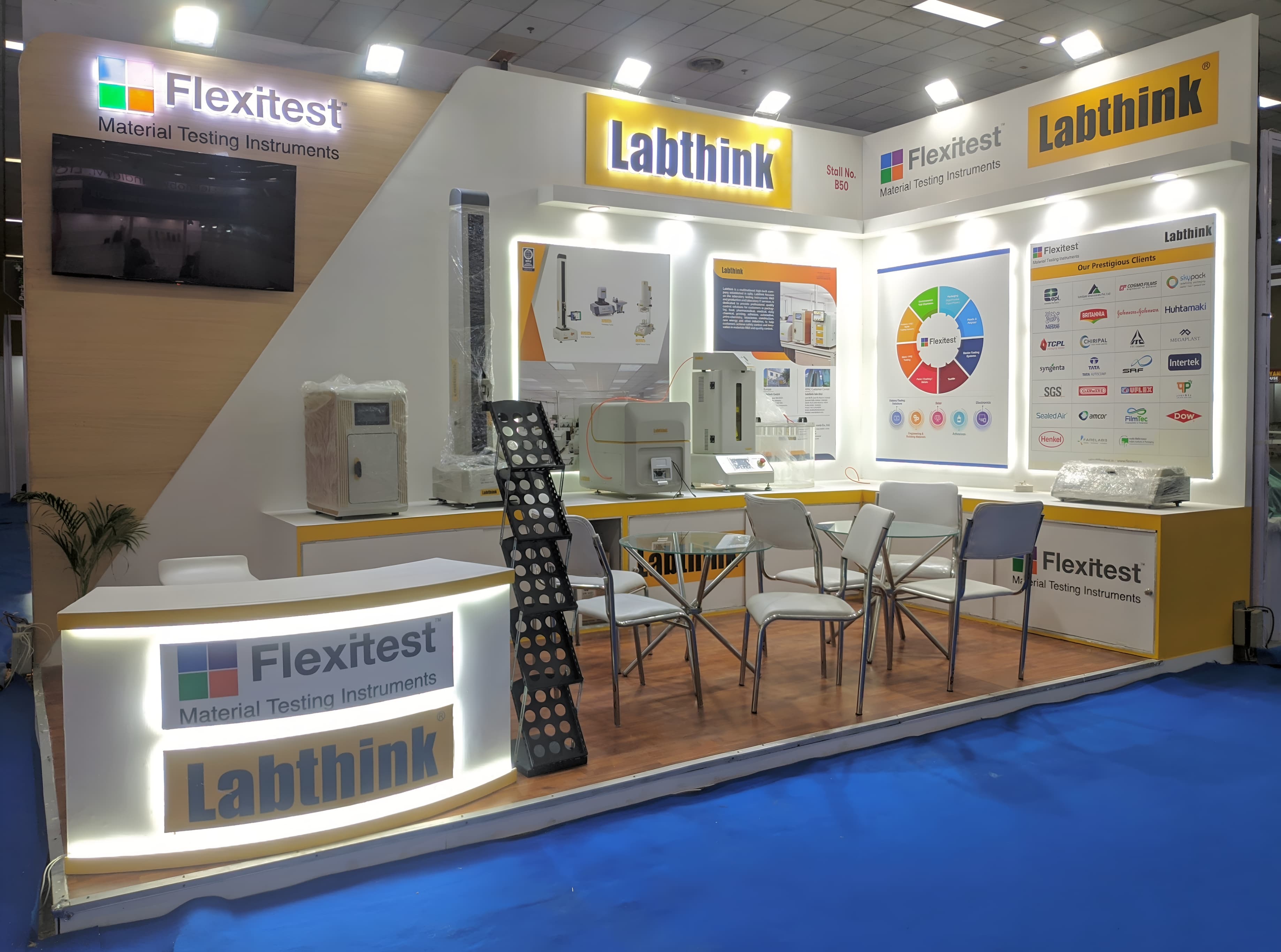 Custom Exhibition Stall Design for Indian Client by Magnet Plus Events