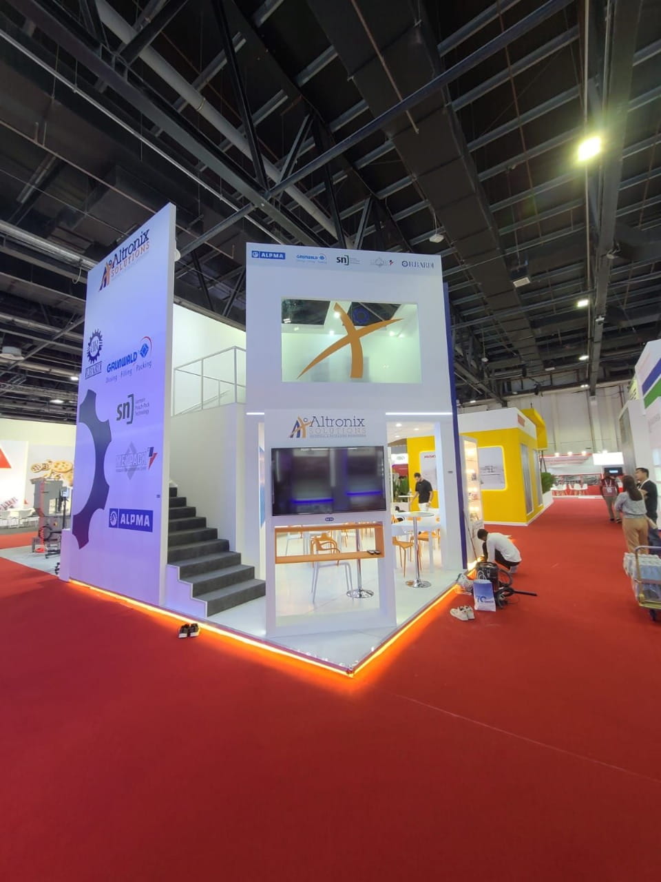 Stall Design for Dubai Exhibition by Magnet Plus Events