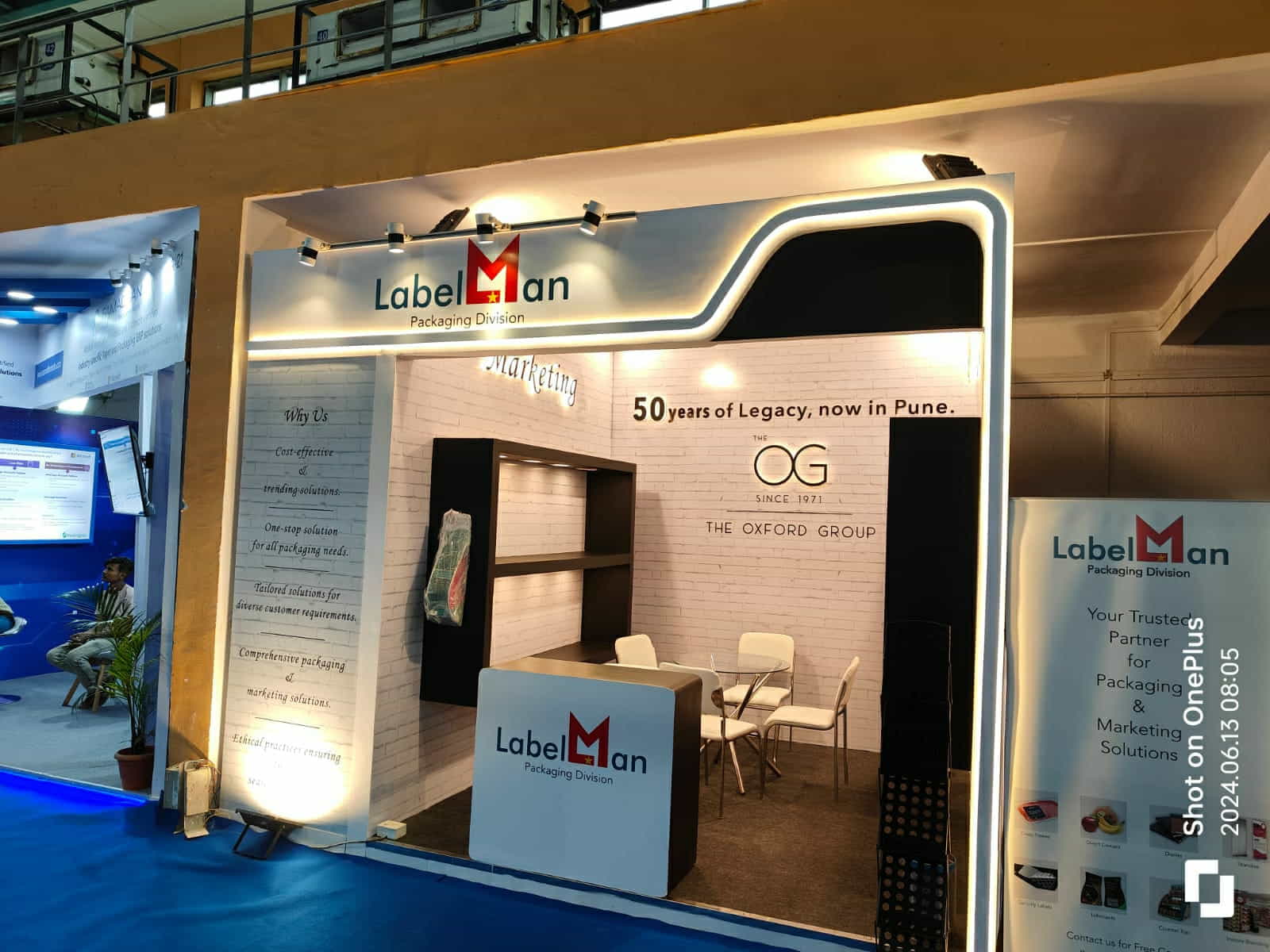 Custom Exhibition Stall Design for Indian Client by Magnet Plus Events