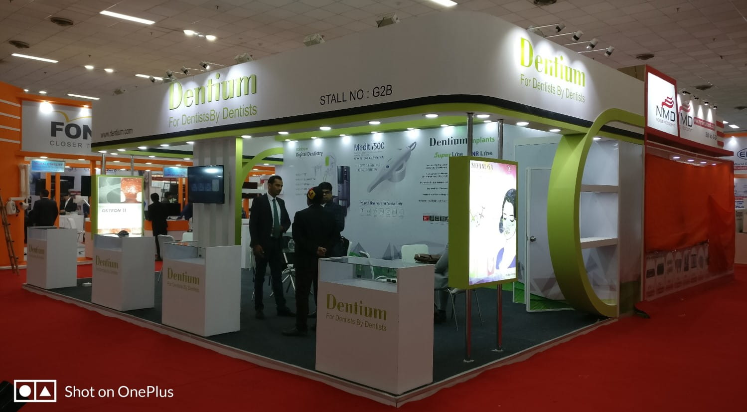 Custom Exhibition Stall Design for Indian Client by Magnet Plus Events