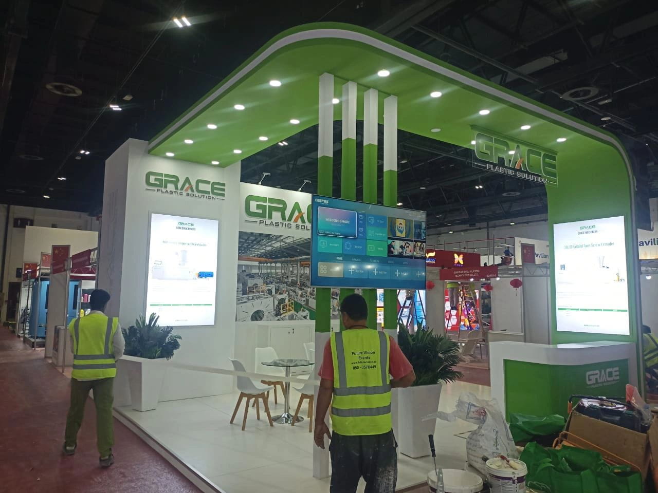 Stall Design for Dubai Exhibition by Magnet Plus Events