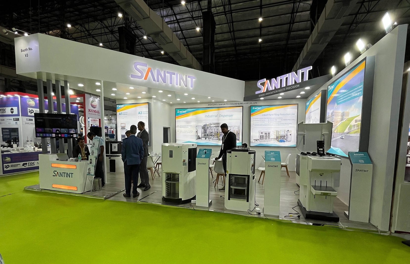 Custom Exhibition Stall Design for Indian Client by Magnet Plus Events