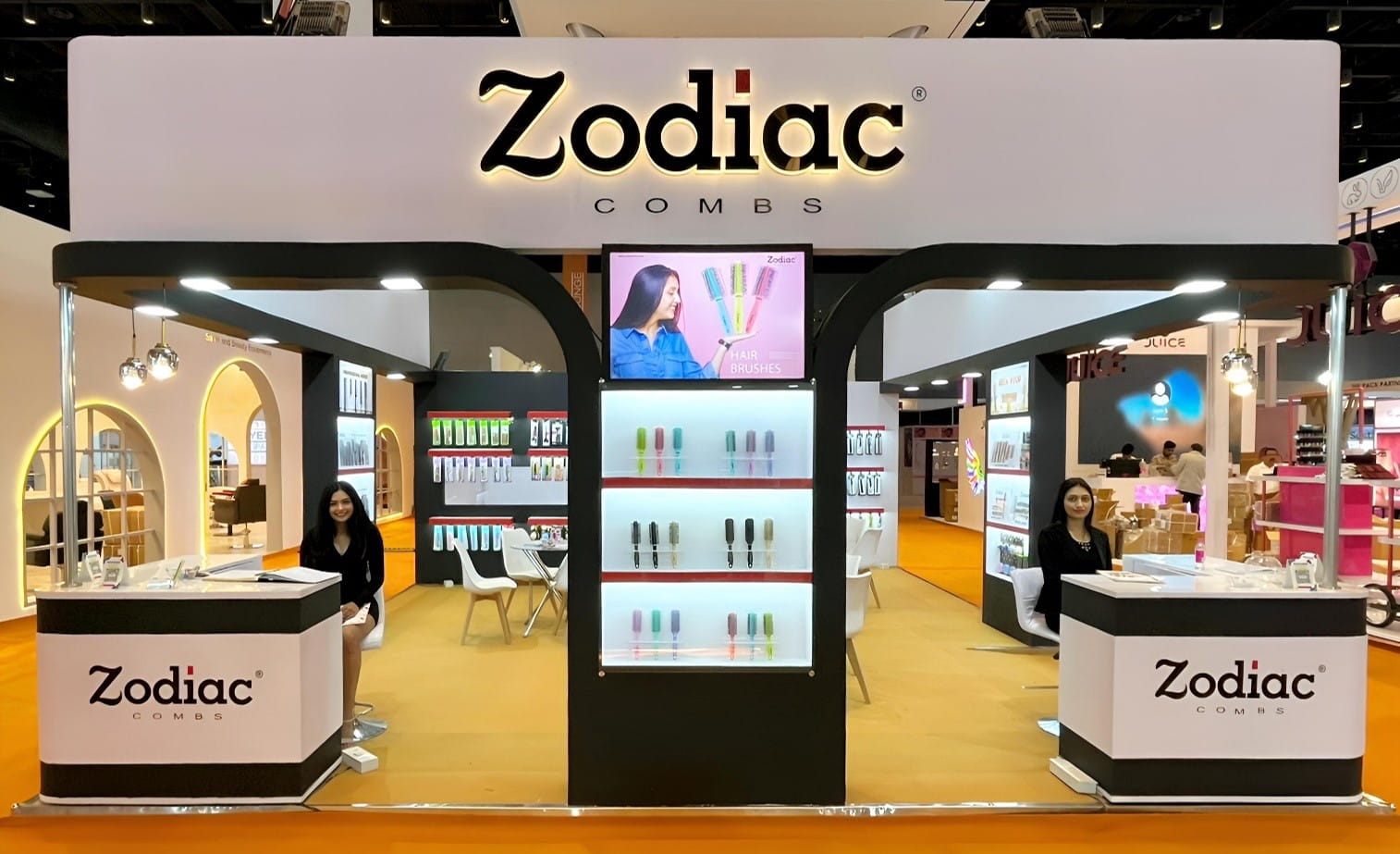 Custom Exhibition Stall Design for Indian Client by Magnet Plus Events