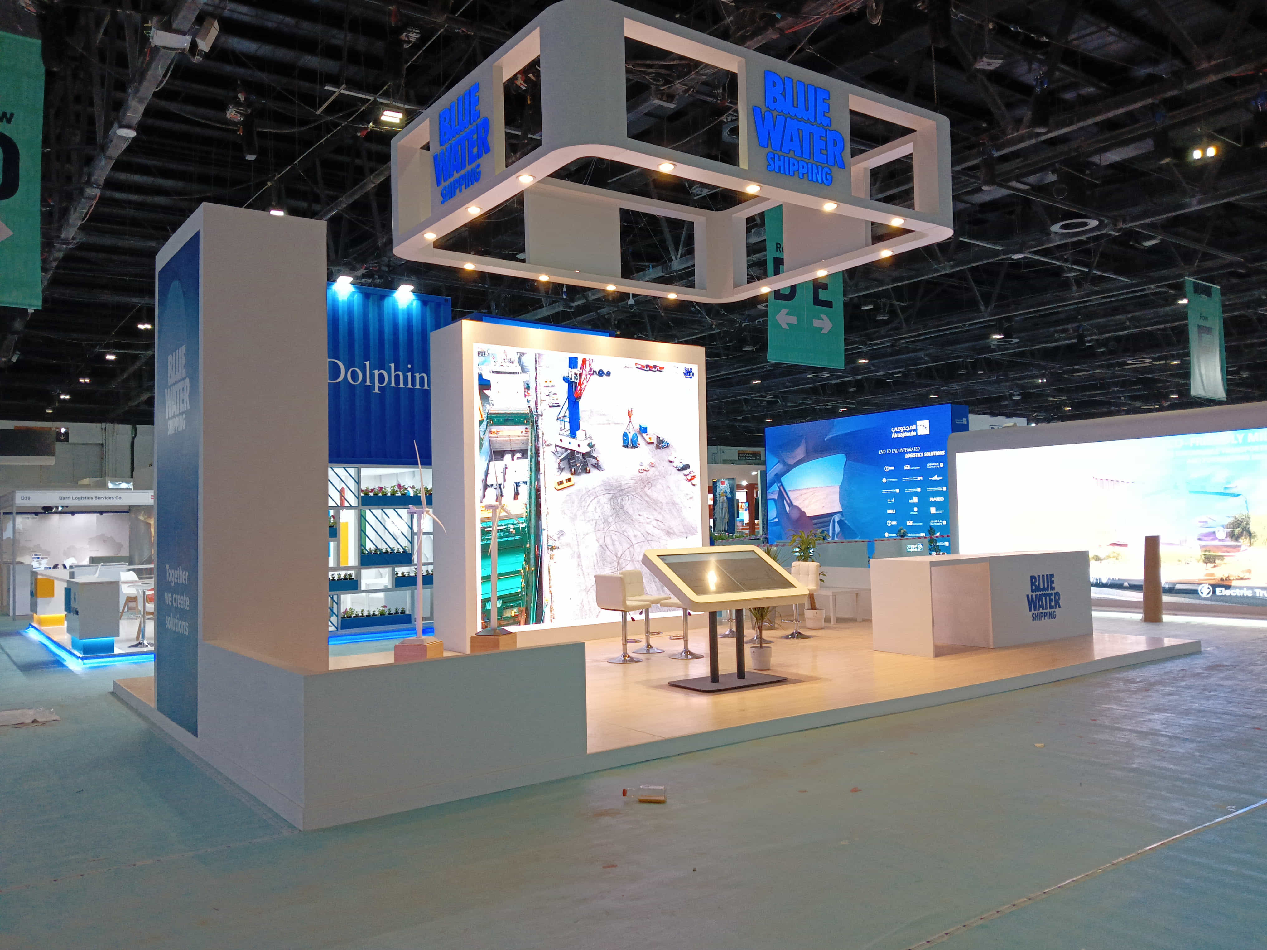 Stall Design for Dubai Exhibition by Magnet Plus Events 
