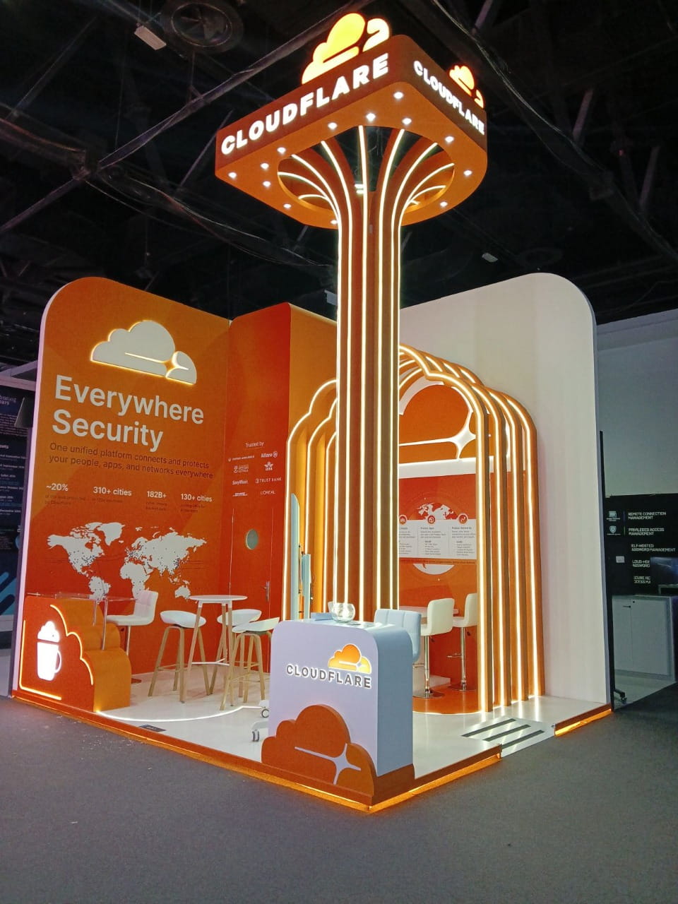 Stall Design for Dubai Exhibition by Magnet Plus Events