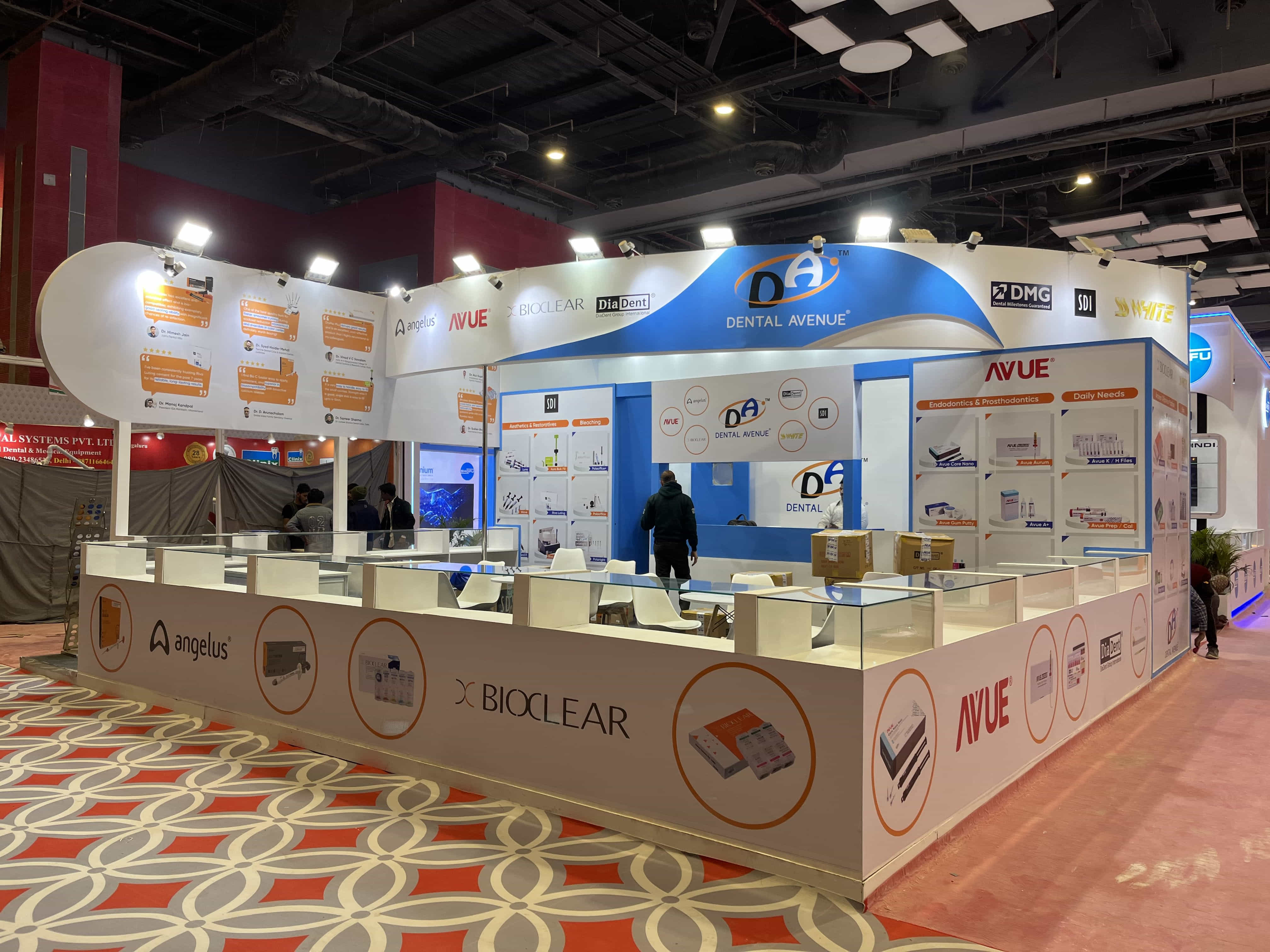 Custom Exhibition Stall Design for Indian Client by Magnet Plus Events