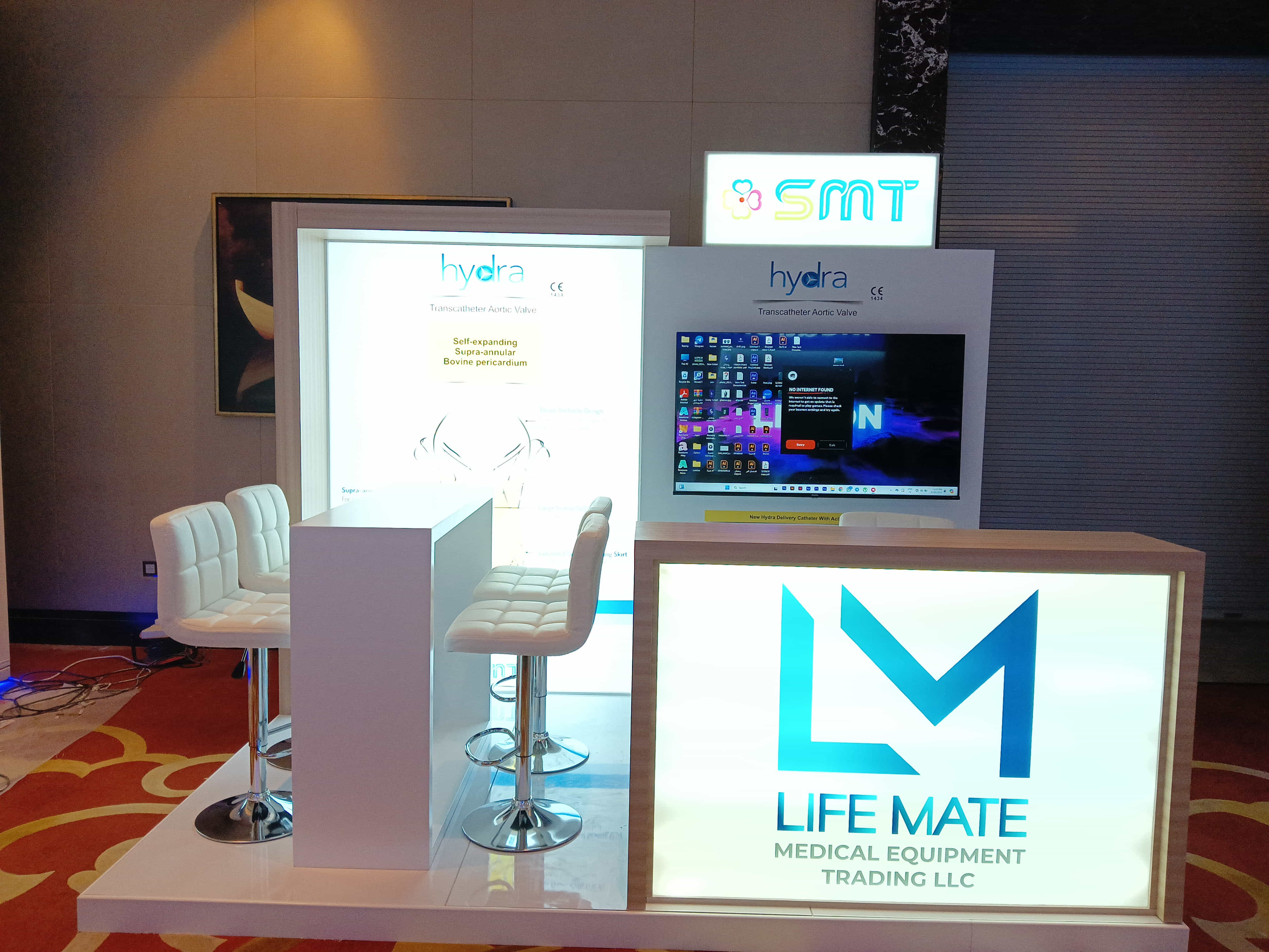 Stall Design for Dubai Exhibition by Magnet Plus Events