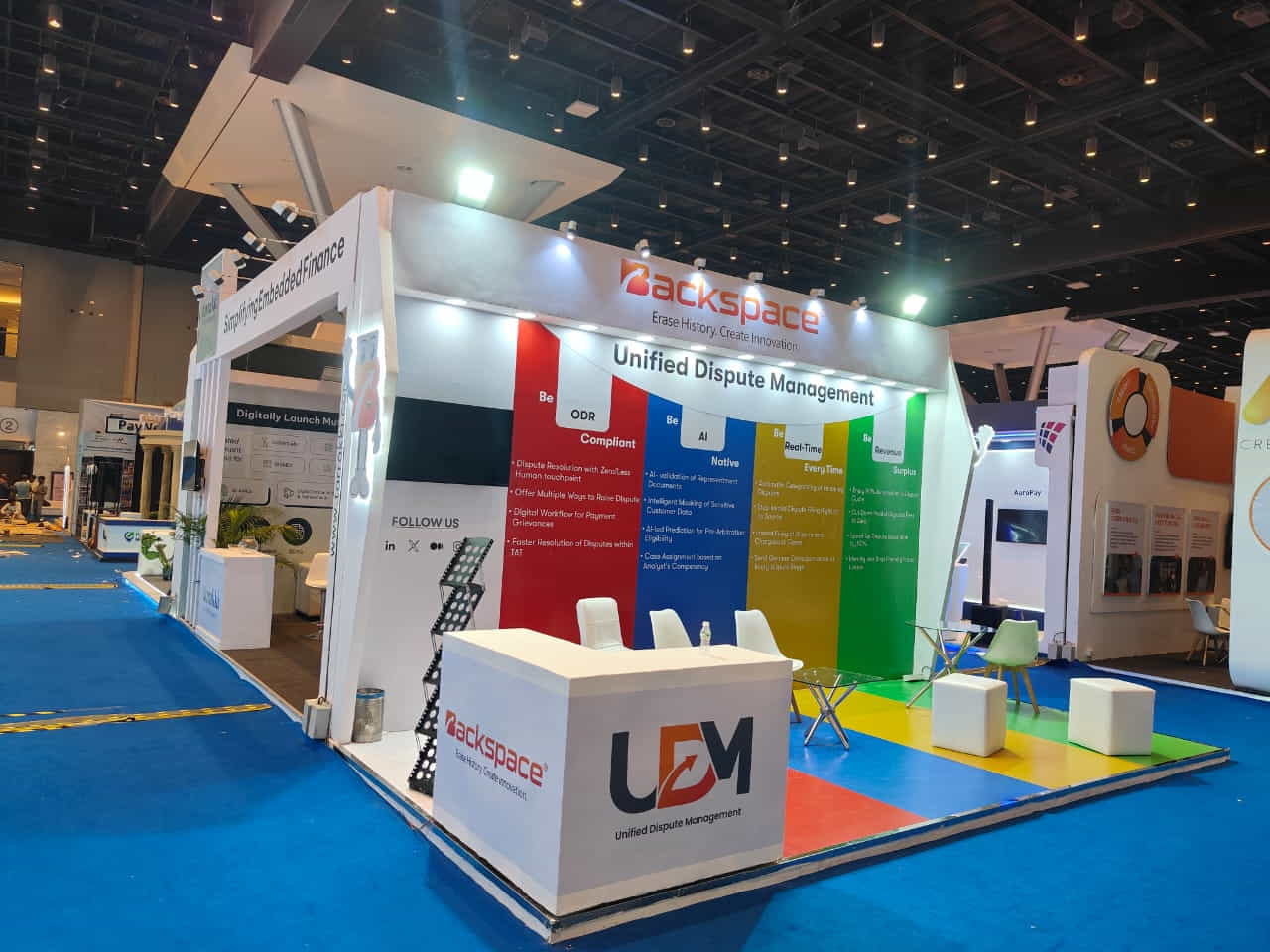 Custom Exhibition Stall Design for Indian Client by Magnet Plus Events