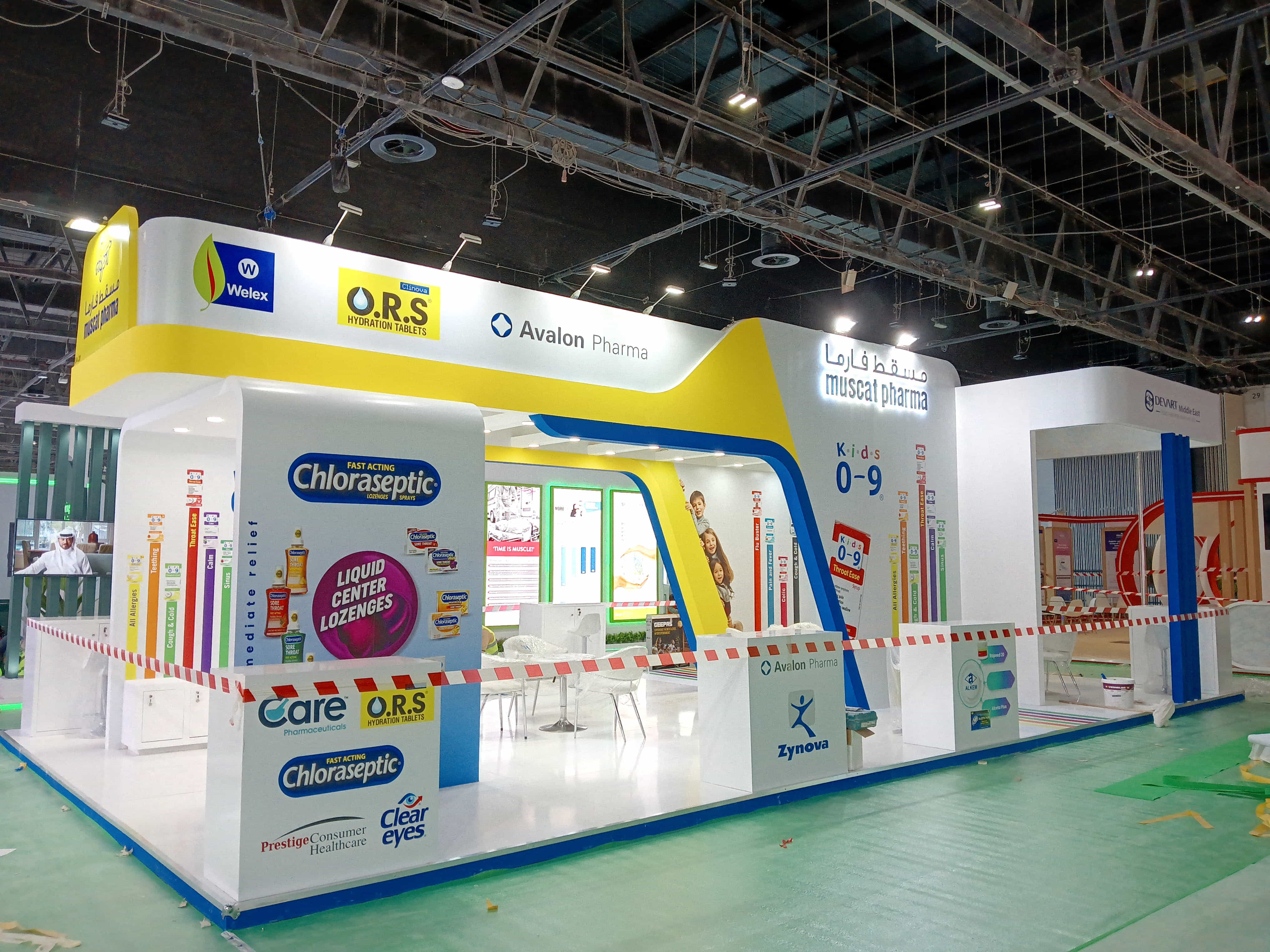 Stall Design for Dubai Exhibition by Magnet Plus Events