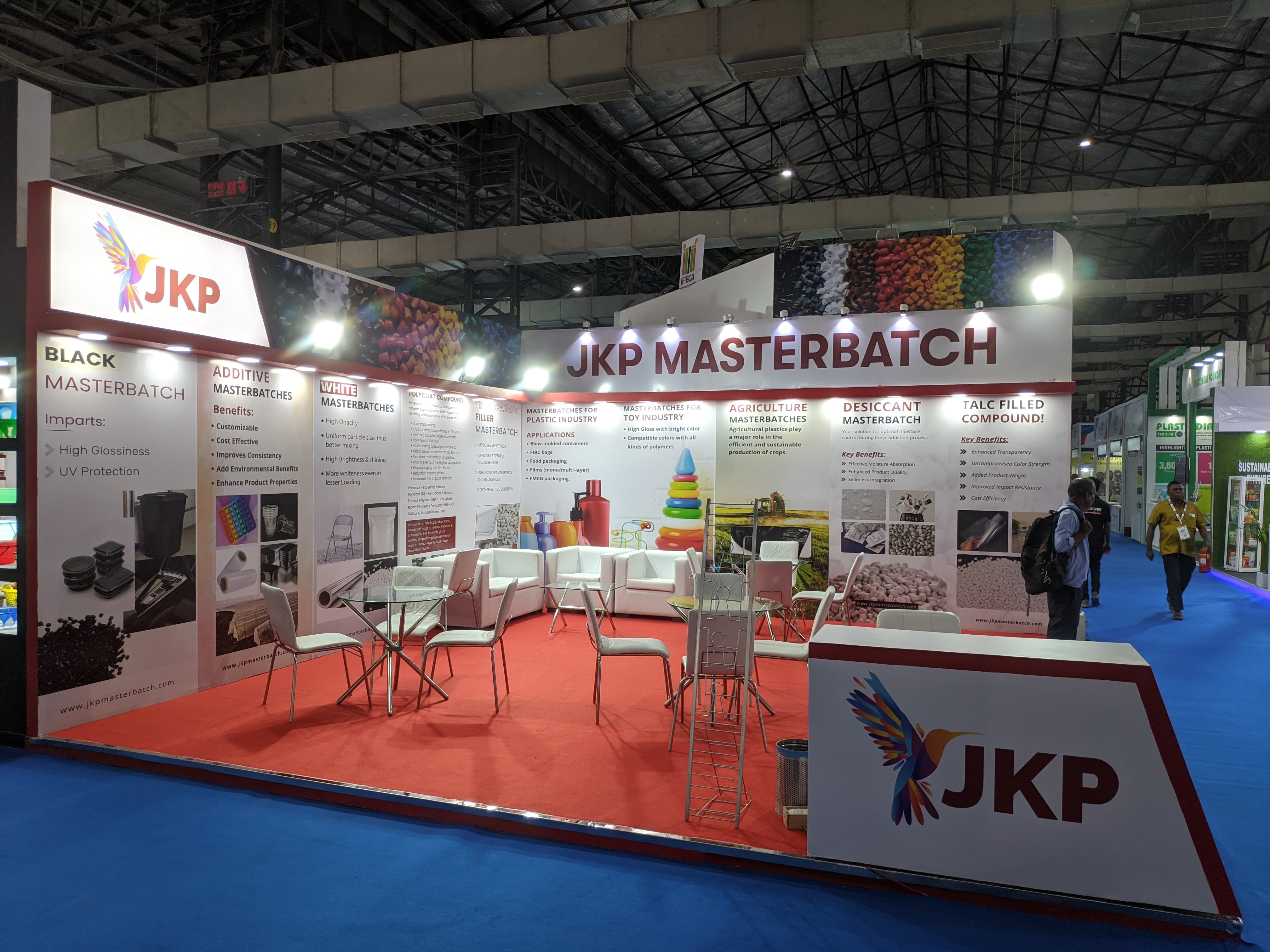 Custom Exhibition Stall Design for Indian Client by Magnet Plus Events