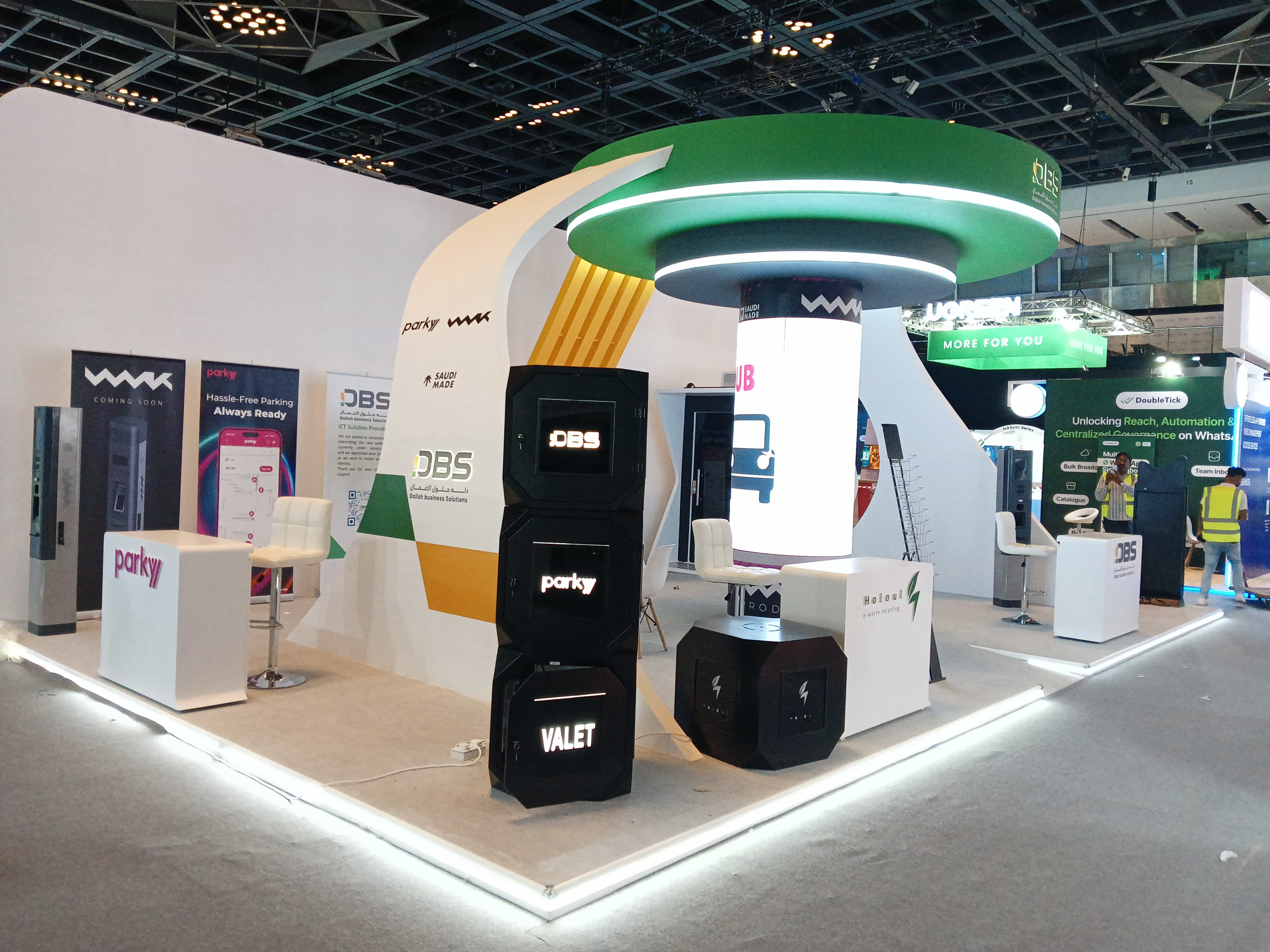 Stall Design for Dubai Exhibition by Magnet Plus Events