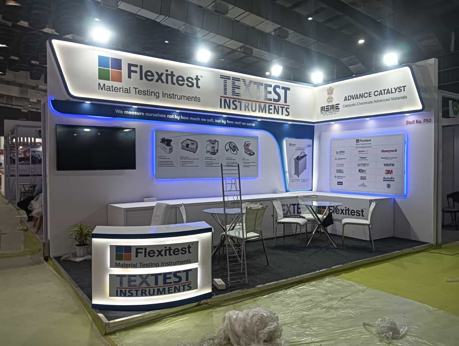 Custom Exhibition Stall Design for Indian Client by Magnet Plus Events