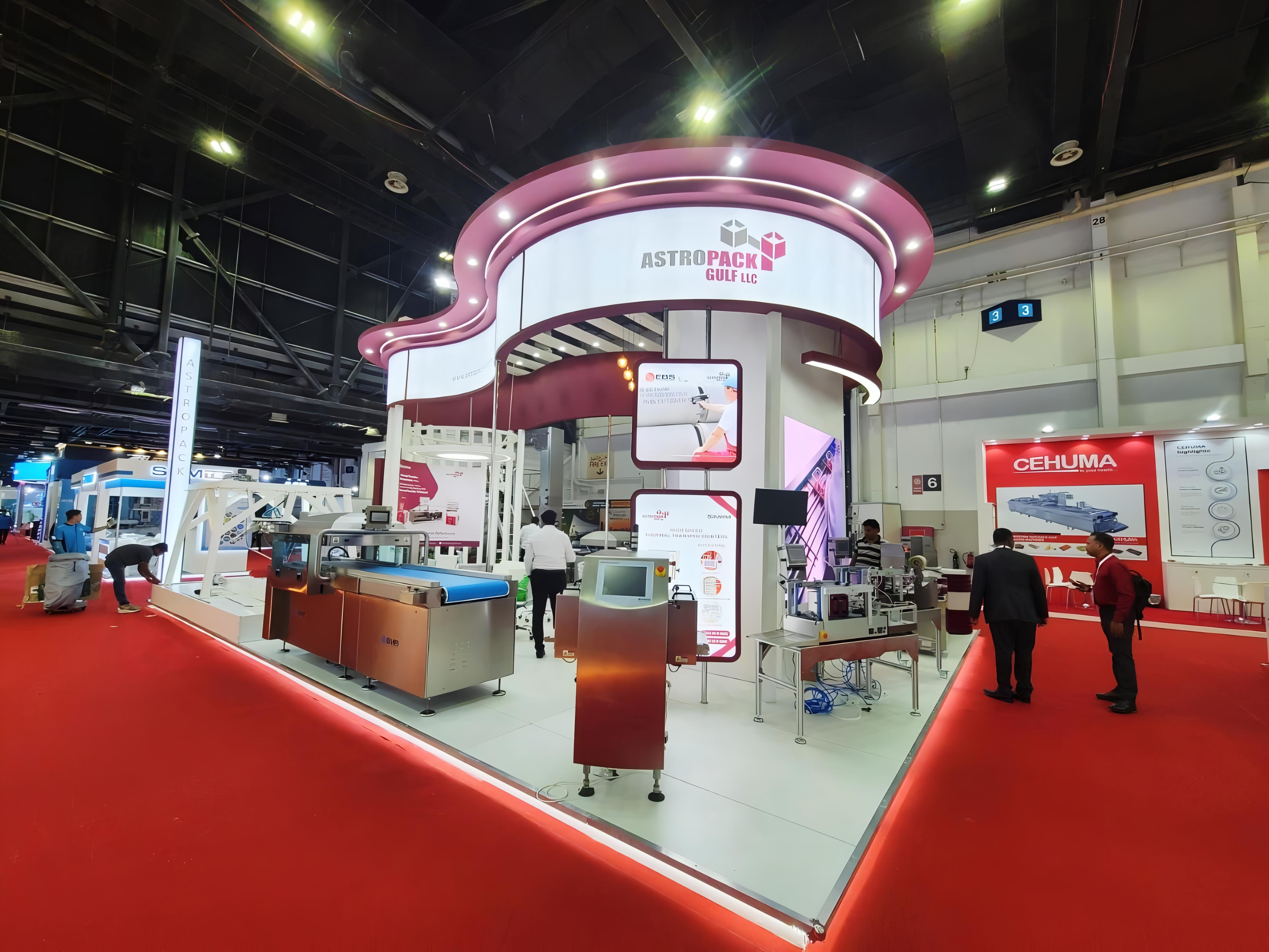 Stall Design for Dubai Exhibition by Magnet Plus Events