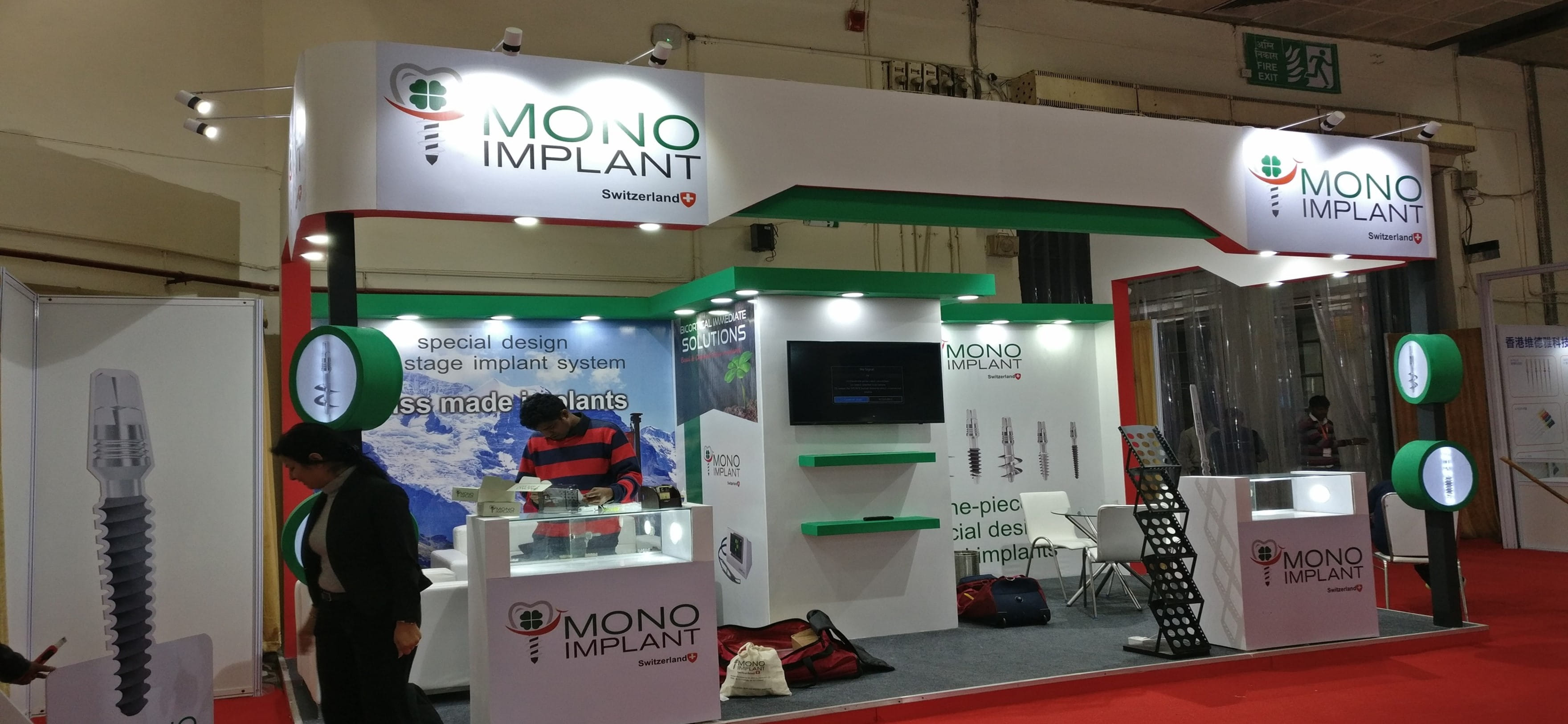 Custom Exhibition Stall Design for Indian Client by Magnet Plus Events