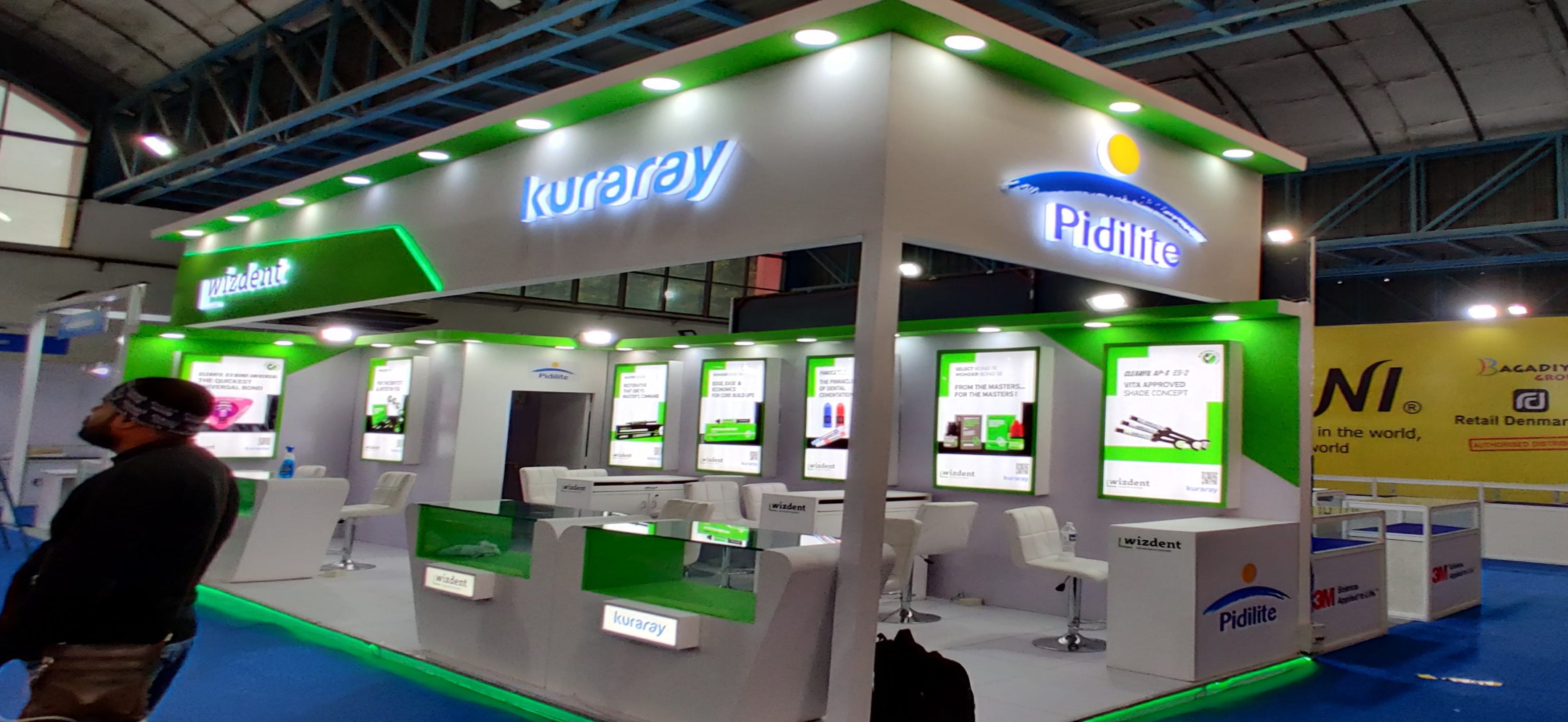 Custom Exhibition Stall Design for Indian Client by Magnet Plus Events