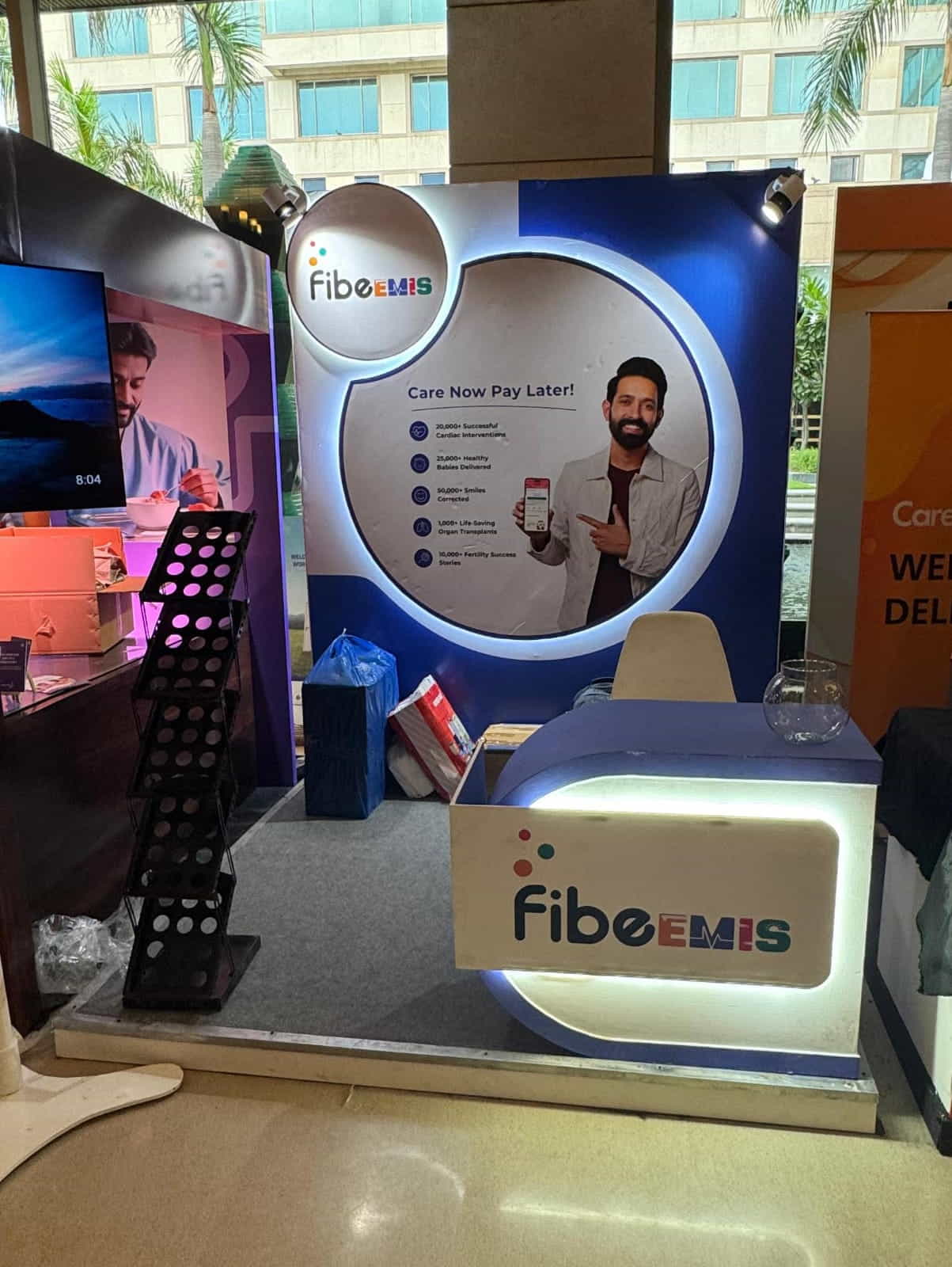 Custom Exhibition Stall Design for Indian Client by Magnet Plus Events