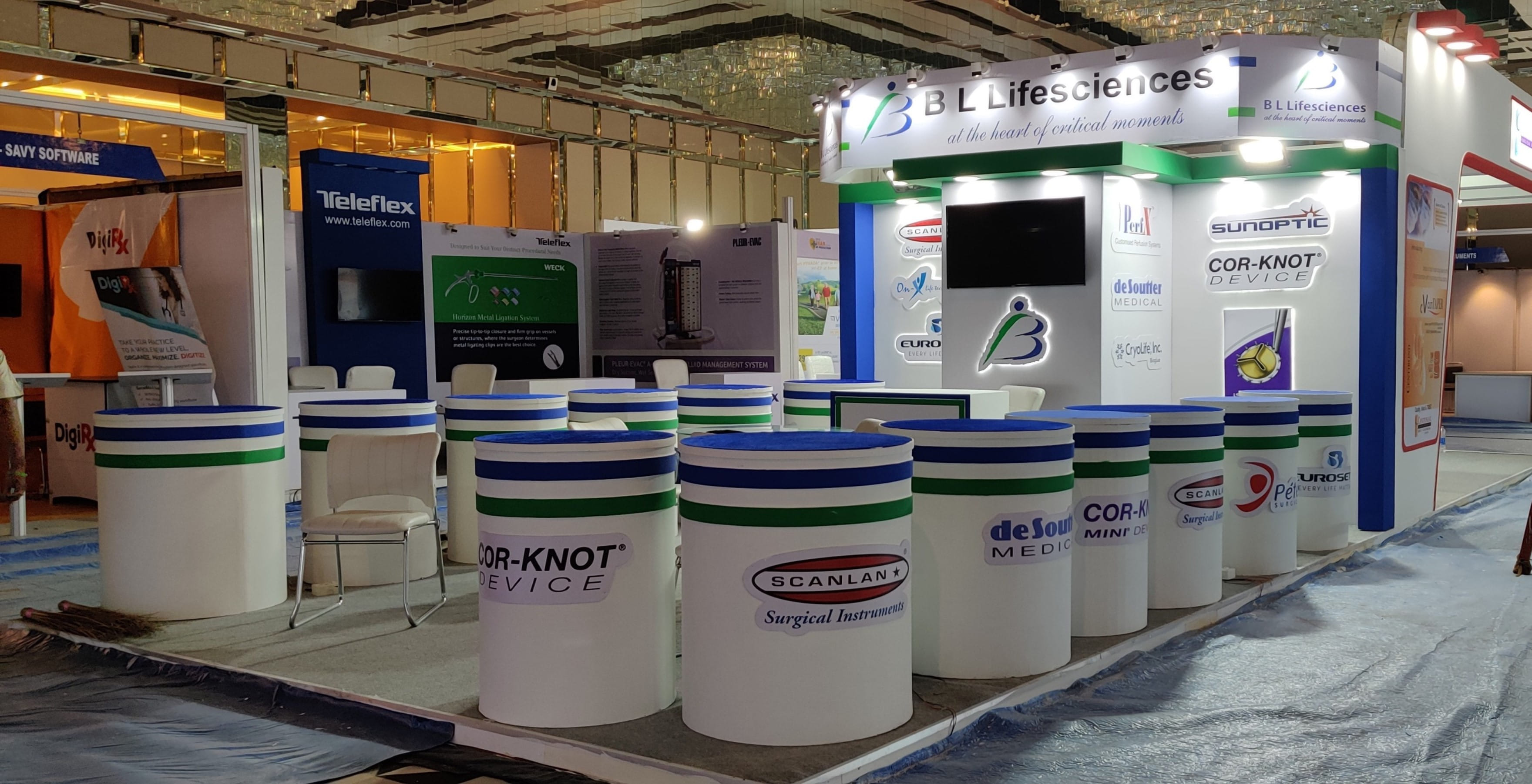 Custom Exhibition Stall Design for Indian Client by Magnet Plus Events