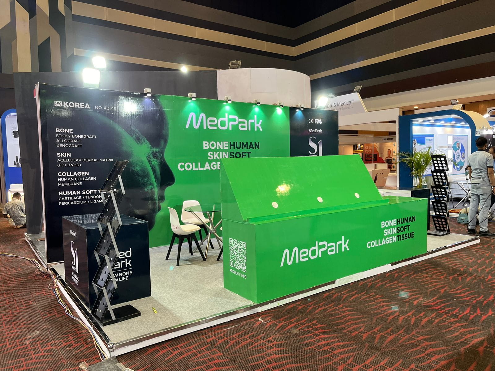 Custom Exhibition Stall Design for Indian Client by Magnet Plus Events