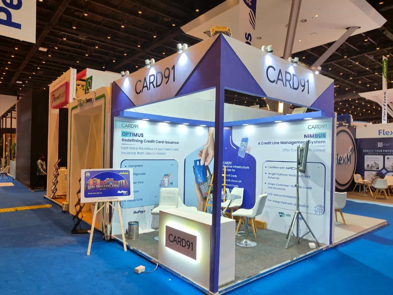 Custom Exhibition Stall Design for Indian Client by Magnet Plus Events