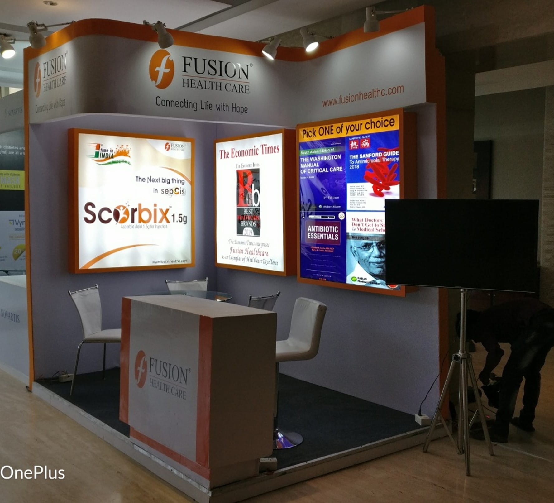 Custom Exhibition Stall Design for Indian Client by Magnet Plus Events