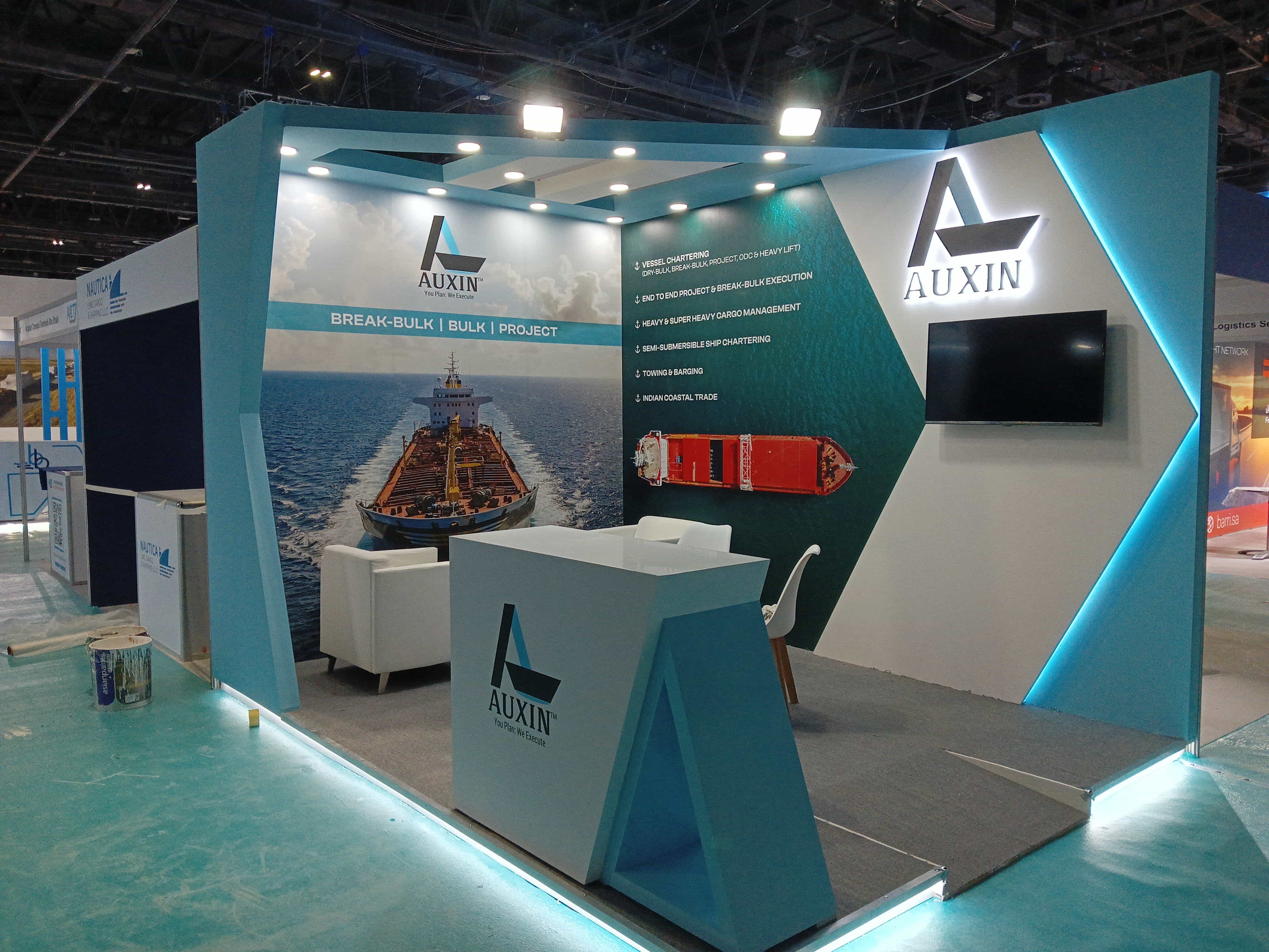 Stall Design for Dubai Exhibition by Magnet Plus Events