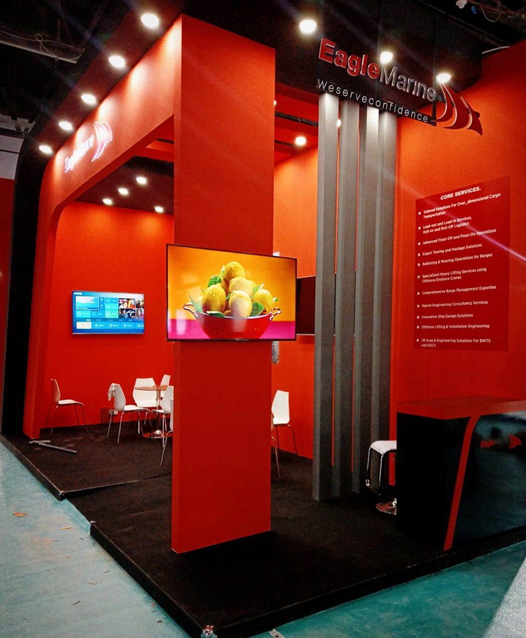 Stall Design for Dubai Exhibition by Magnet Plus Events