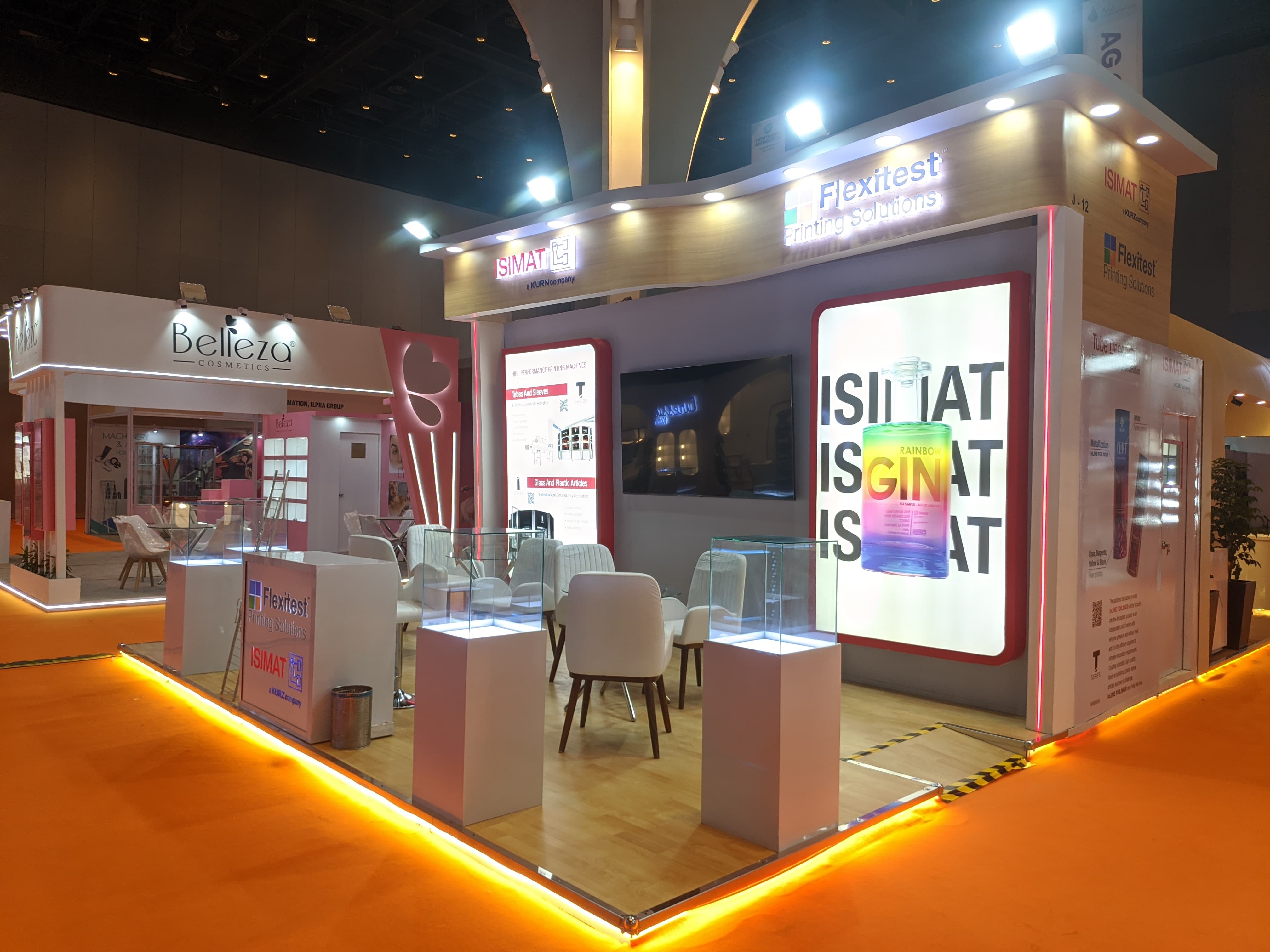 Custom Exhibition Stall Design for Indian Client by Magnet Plus Events