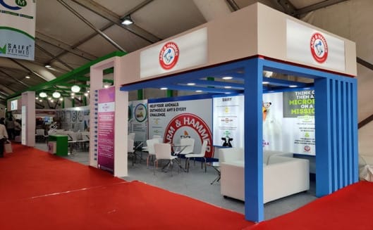 Custom Exhibition Stall Design for Indian Client by Magnet Plus Events
