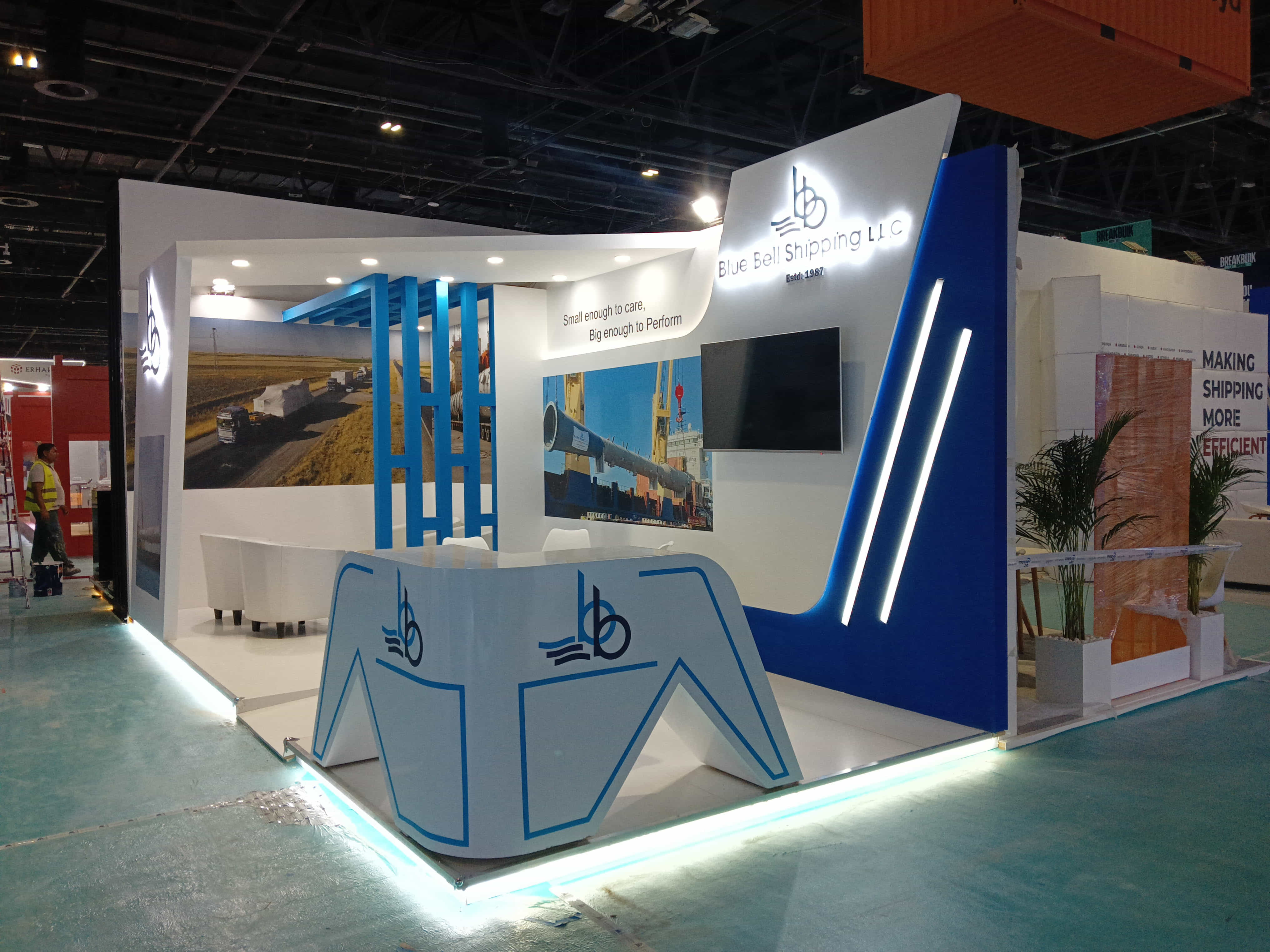 Stall Design for Dubai Exhibition by Magnet Plus Events