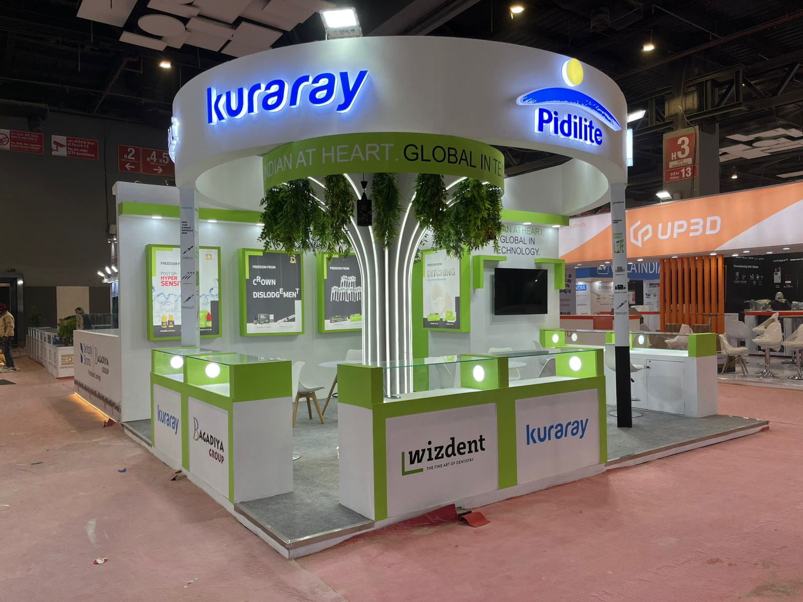 Custom Exhibition Stall Design for Indian Client by Magnet Plus Events