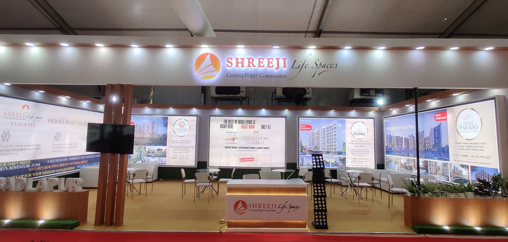 Custom Exhibition Stall Design for Indian Client by Magnet Plus Events