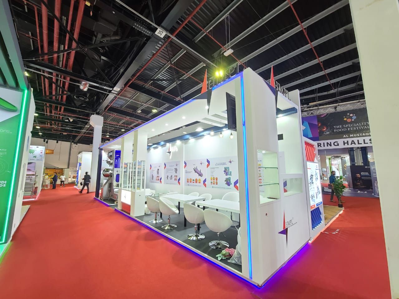 Stall Design for Dubai Exhibition by Magnet Plus Events