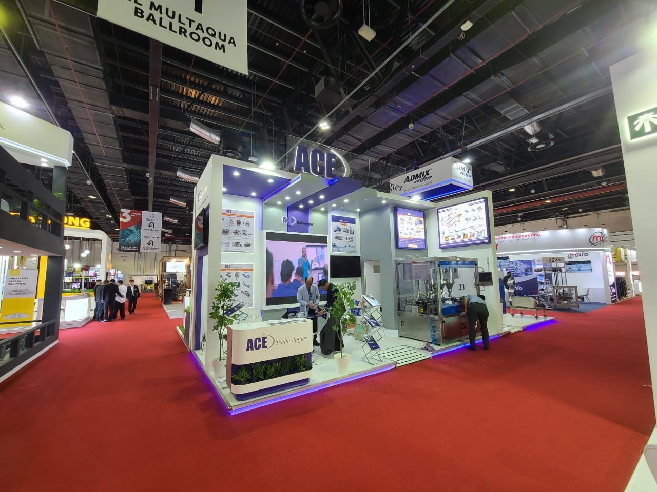 Stall Design for Dubai Exhibition by Magnet Plus Events