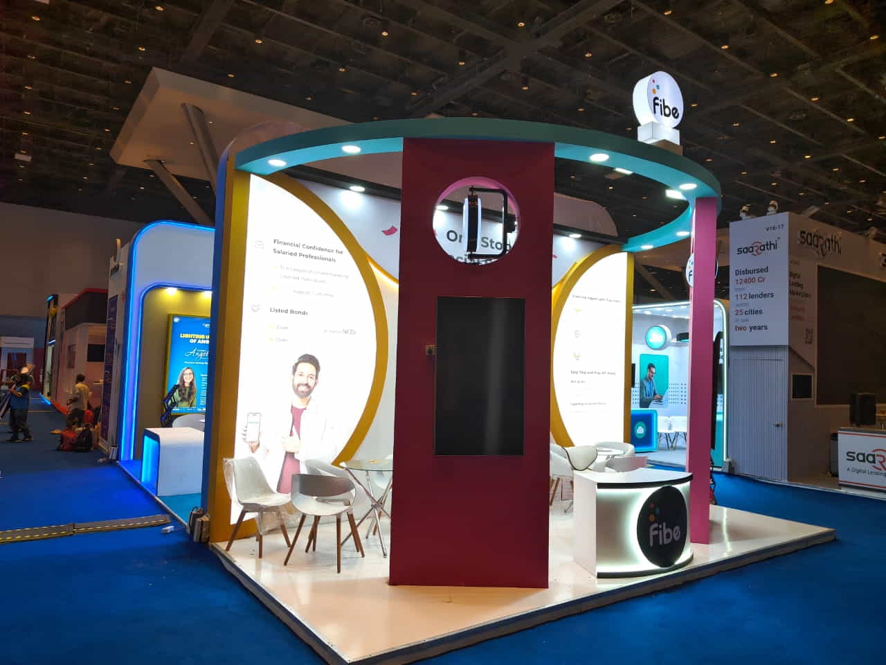 Custom Exhibition Stall Design for Indian Client by Magnet Plus Events