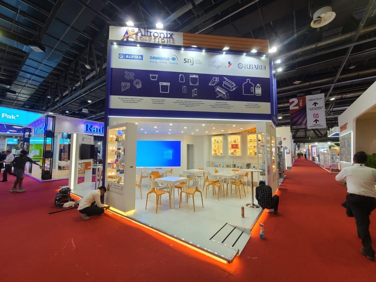 Stall Design for Dubai Exhibition by Magnet Plus Events