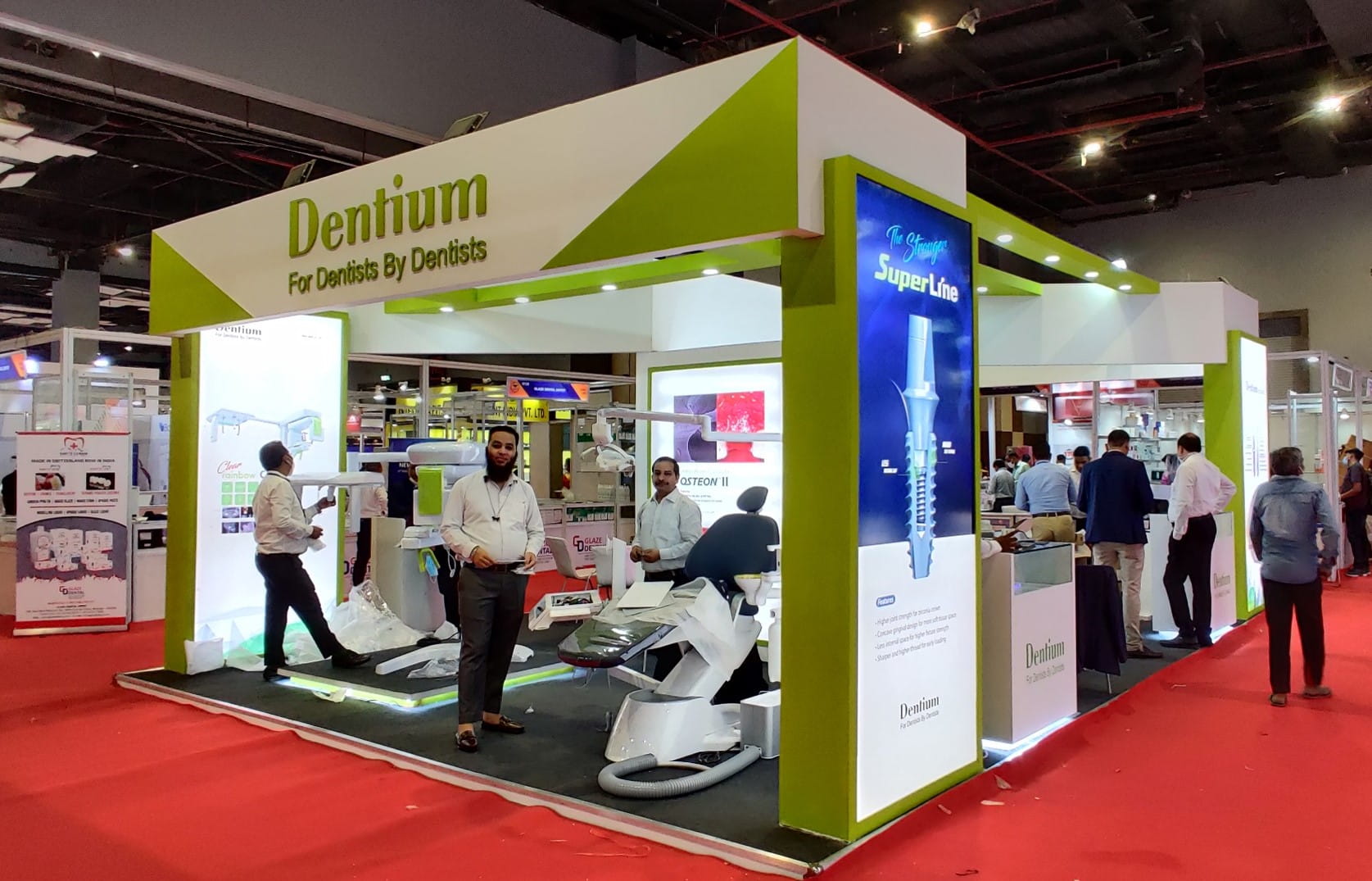 Custom Exhibition Stall Design for Indian Client by Magnet Plus Events