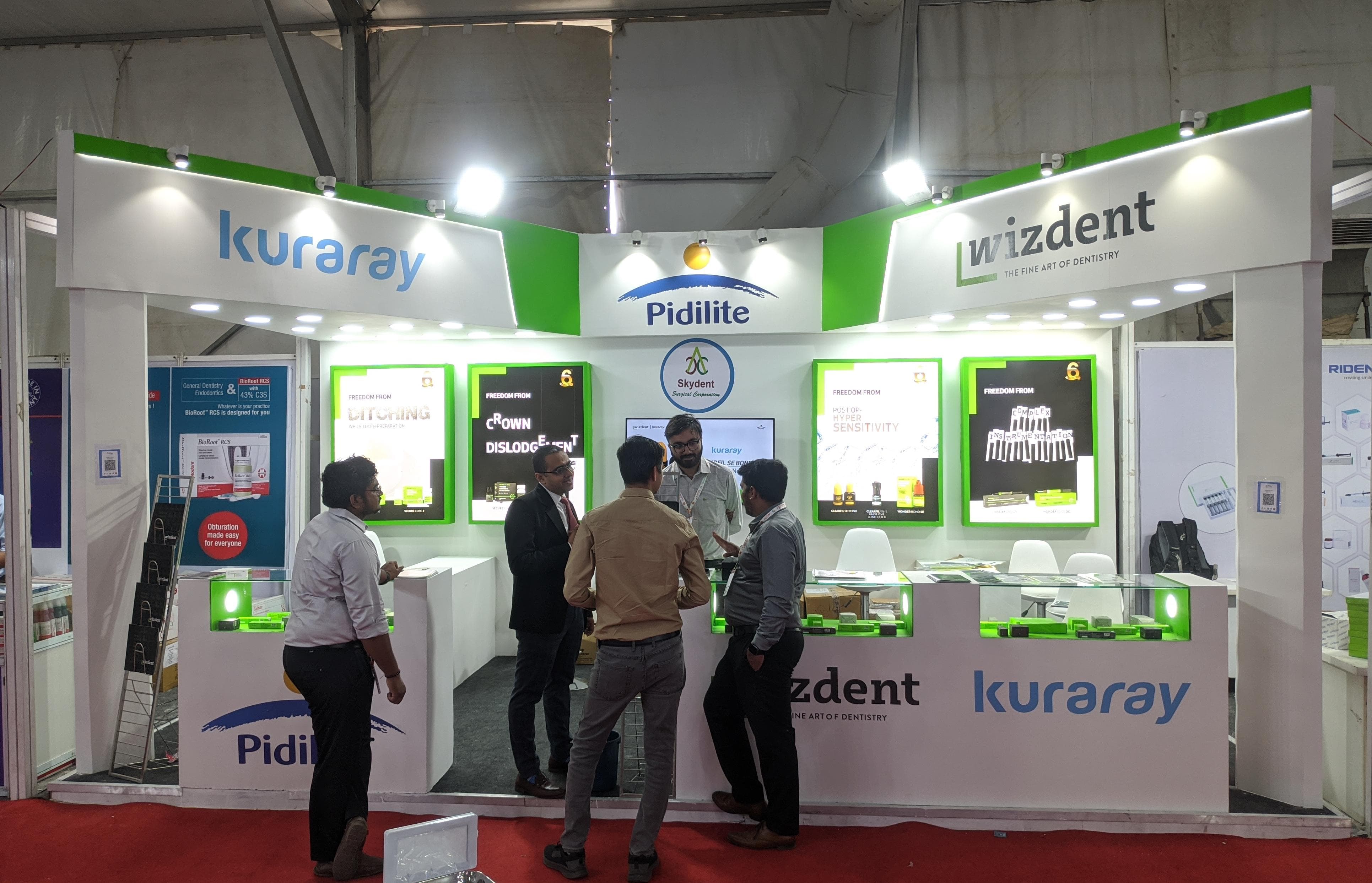 Custom Exhibition Stall Design for Indian Client by Magnet Plus Events
